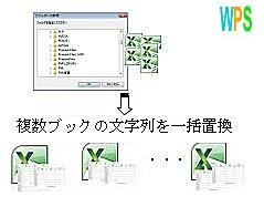 複数ブックに渡る置換 